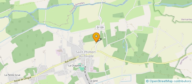 localisation de l'entreprise JVETANCHE à LONGUE-JUMELLES