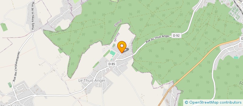 localisation de l'entreprise JVG INVESTISSEMENTS  LE THUIT DE L'OISON