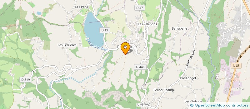 localisation de l'entreprise JVG SOLAIRE  PELLEAUTIER