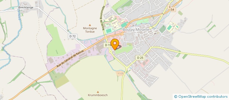 localisation de l'entreprise JVH à BOULAY-MOSELLE