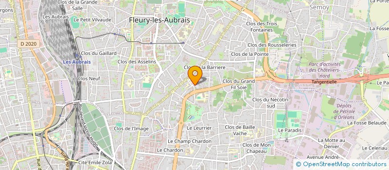 localisation de l'entreprise JVH GROUP  ORLEANS