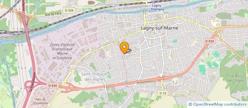 localisation de l'entreprise JVIA IMMO SOLUTIONS  LAGNY-SUR-MARNE