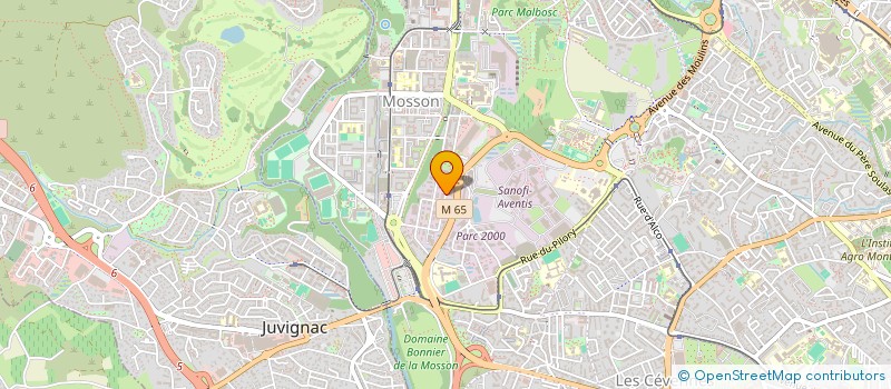 localisation de l'entreprise JVIMMO à MONTPELLIER