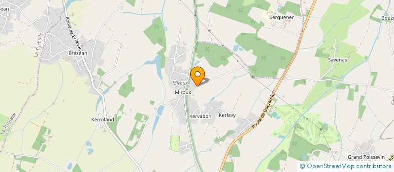 localisation de l'entreprise JVL IMMO  GUERANDE