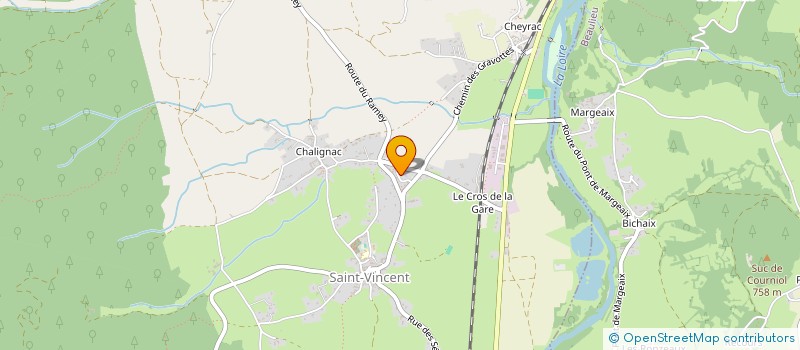 localisation de l'entreprise JVLD  SAINT-VINCENT