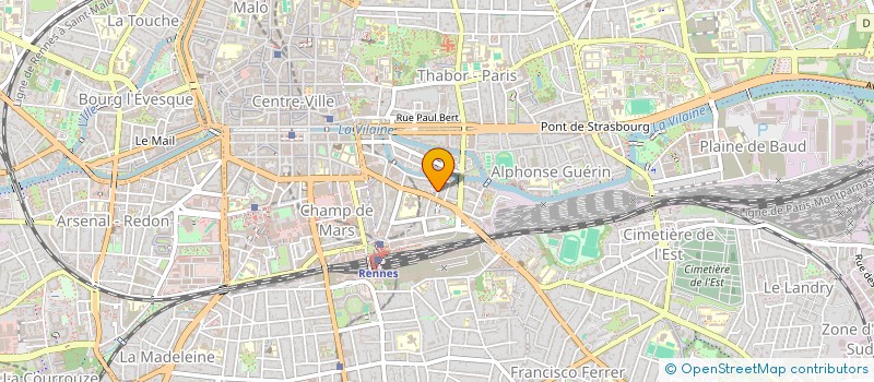 localisation de l'entreprise JVLR  RENNES