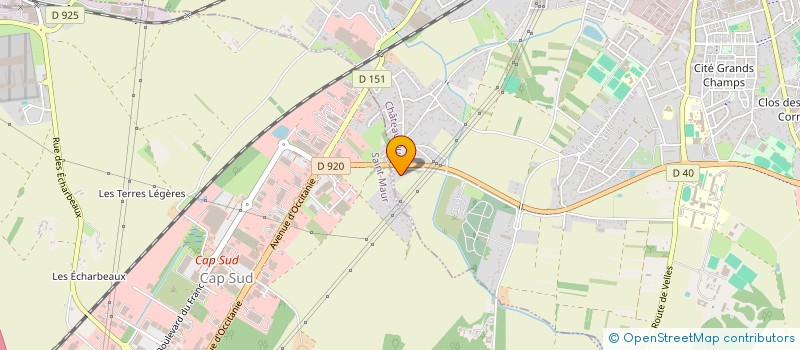 localisation de l'entreprise JVM à CHATEAUROUX