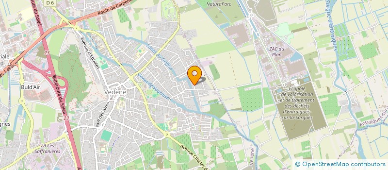 localisation de l'entreprise JVM IMMO  VEDENE