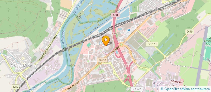 localisation de l'entreprise JVM SERVICES à MOULINS-LES-METZ