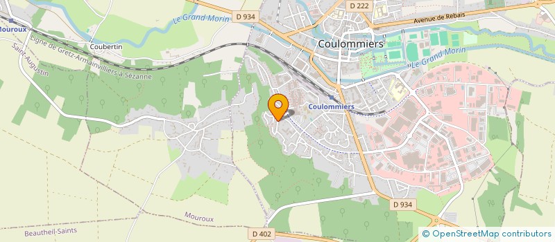 localisation de l'entreprise JVM TAXI à COULOMMIERS