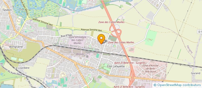 localisation de l'entreprise JVMA FRANCE à AYTRE