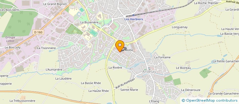 localisation de l'entreprise JVMB à LES HERBIERS