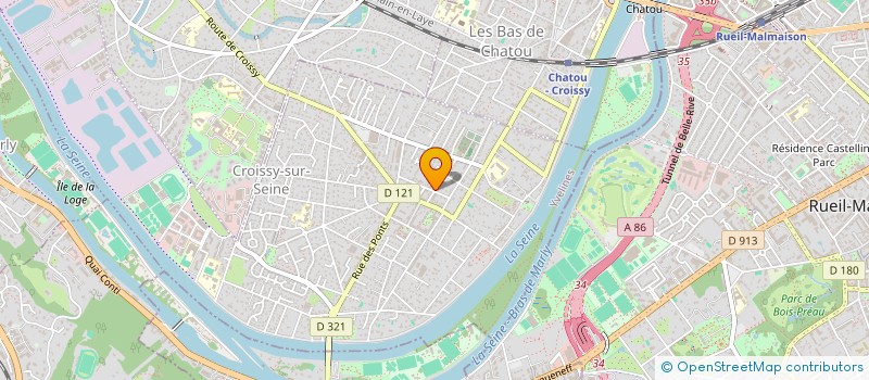 localisation de l'entreprise JVMP  CROISSY-SUR-SEINE