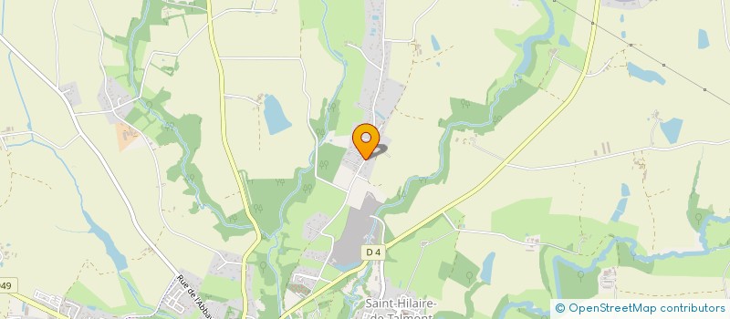 localisation de l'entreprise JVNV  TALMONT-SAINT-HILAIRE