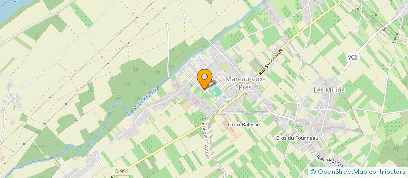 localisation de l'entreprise JVOD  EPINOY