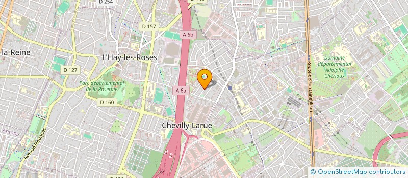 localisation de l'entreprise JVPA  L'HAY-LES-ROSES