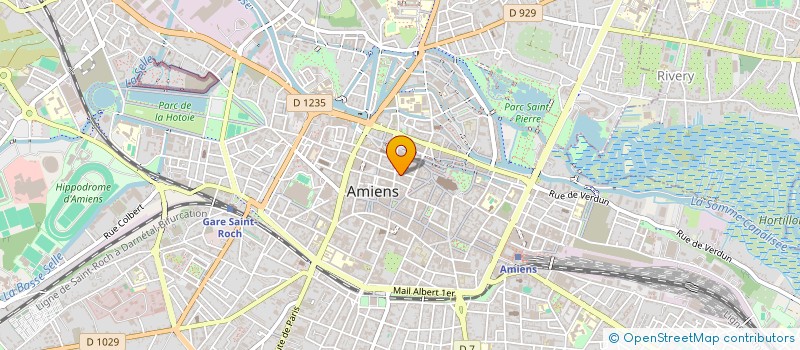 localisation de l'entreprise JVPSA à AMIENS