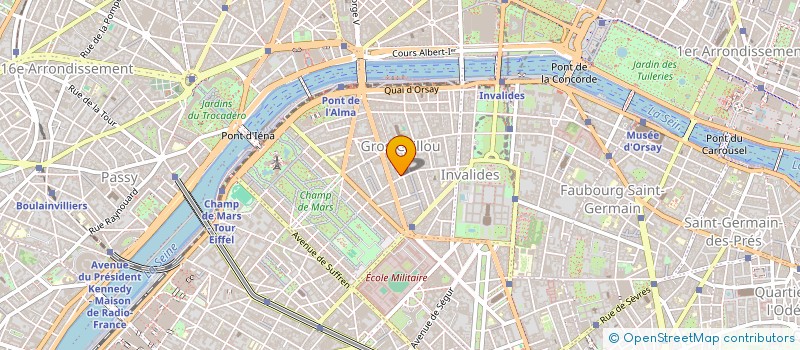 localisation de l'entreprise JVS  PARIS