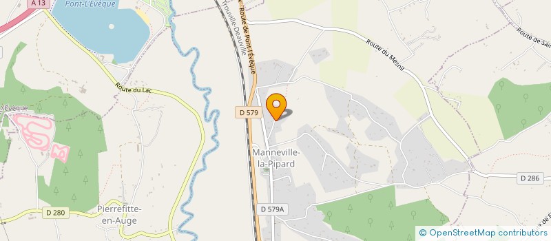 localisation de l'entreprise JVS EVOLUTION  MANNEVILLE-LA-PIPARD