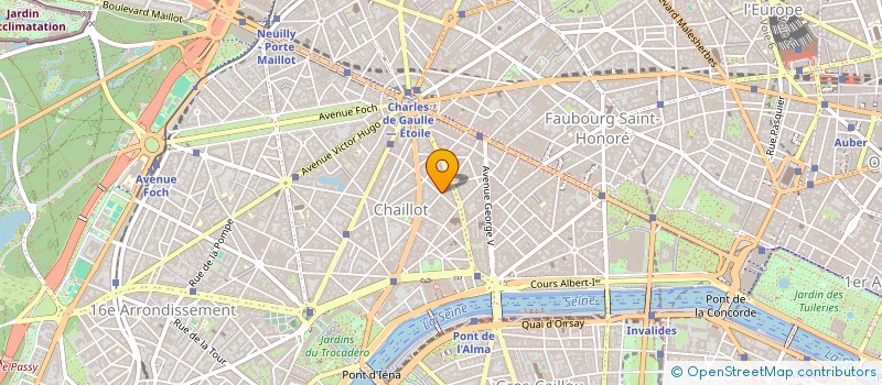 localisation de l'entreprise JVS MOBILIER à PARIS