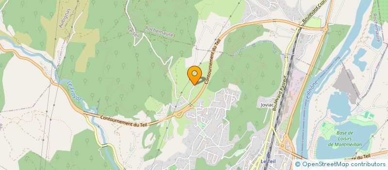 localisation de l'entreprise JVS OFFICE  LE TEIL