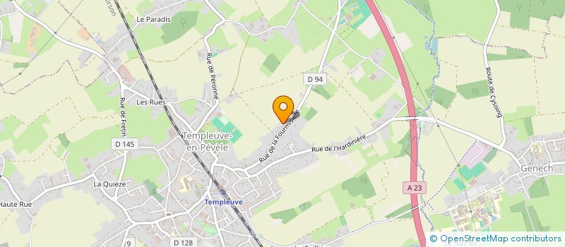 localisation de l'entreprise JVSF HORSE  TEMPLEUVE-EN-PEVELE