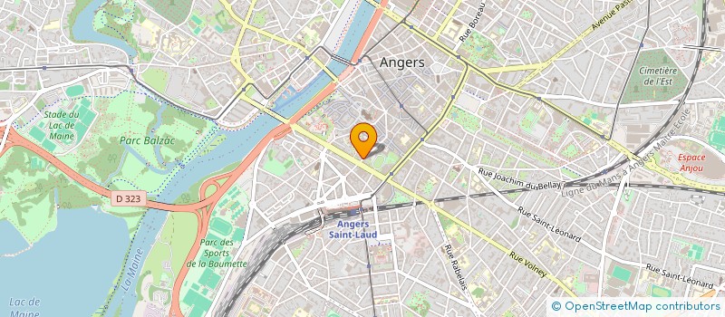 localisation de l'entreprise JVSJ à ANGERS