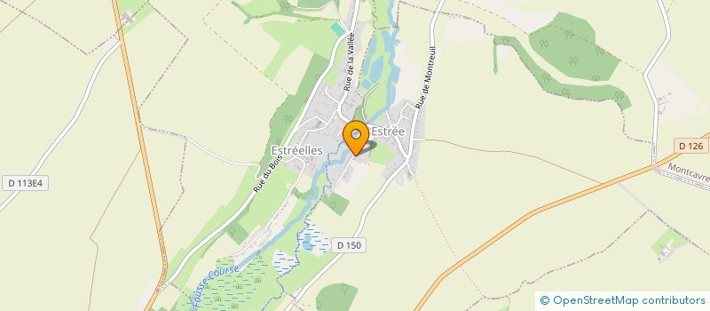 localisation de l'entreprise JVT CONCEPT à ESTREE
