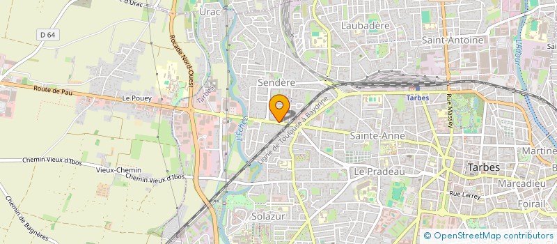 localisation de l'entreprise JVTD  TARBES