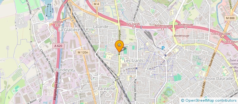 localisation de l'entreprise JVTRANSPORT à TOULOUSE