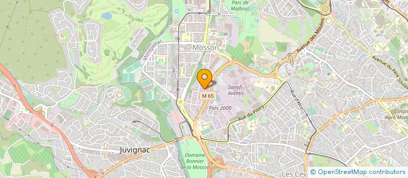 localisation de l'entreprise JVWEB à MONTPELLIER