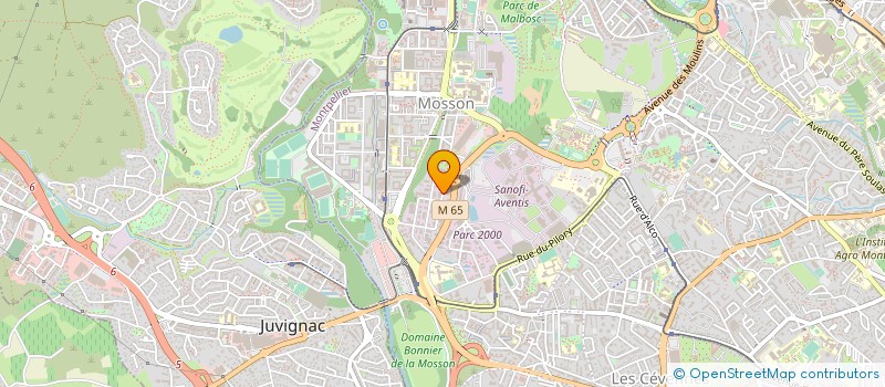 localisation de l'entreprise JVWEB FORMATION à MONTPELLIER