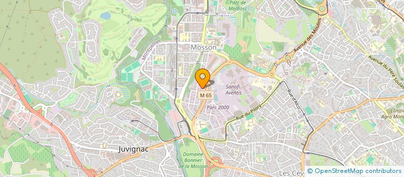 localisation de l'entreprise JVWEB PERFORMANCE à MONTPELLIER