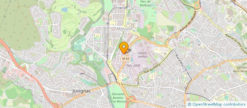 localisation de l'entreprise JVWEB R&D à MONTPELLIER