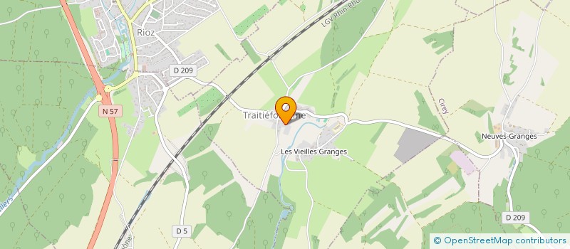 localisation de l'entreprise JVY  TRAITIEFONTAINE