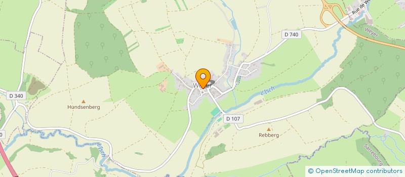 localisation de l'entreprise JVYT  EYWILLER