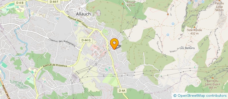 localisation de l'entreprise JW  ALLAUCH