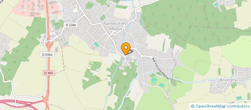 localisation de l'entreprise JW INVEST à NANTEUIL-LES-MEAUX