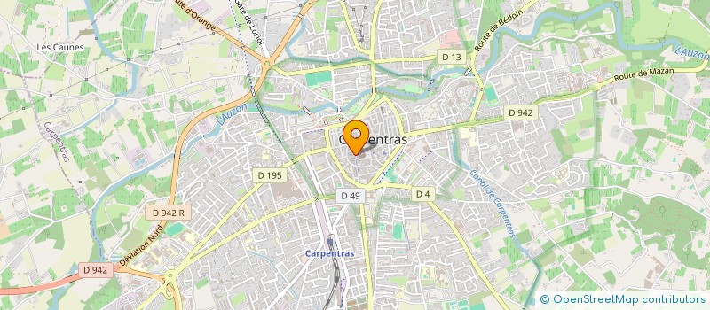 localisation de l'entreprise JWA CONSULTING à CARPENTRAS
