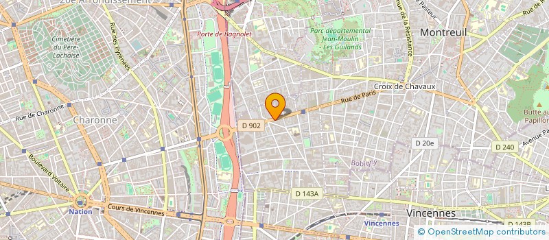 localisation de l'entreprise JWAJEM JUICE à MONTREUIL