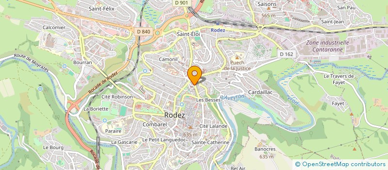 localisation de l'entreprise JWGDS à RODEZ