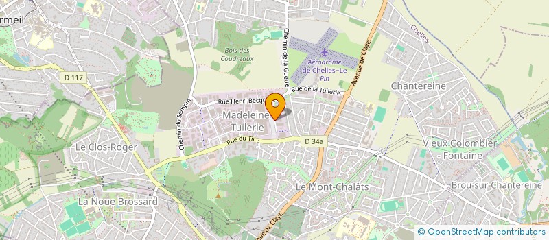 localisation de l'entreprise JWK GROUP  CHELLES