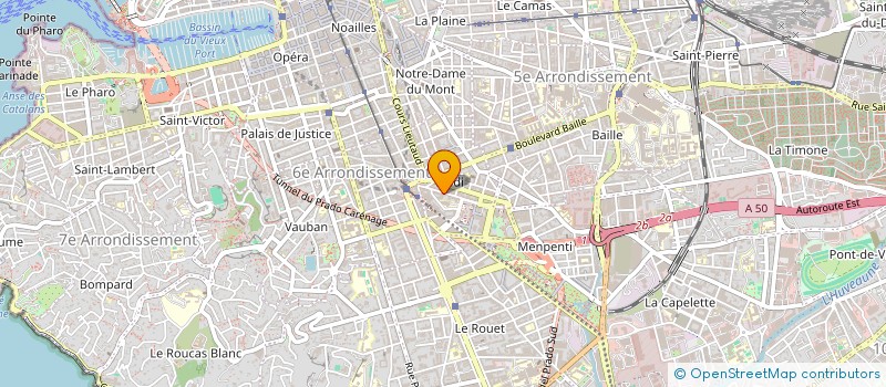 localisation de l'entreprise JWLL CONSULTING  MARSEILLE