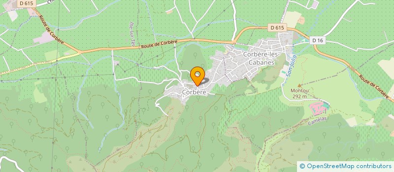 localisation de l'entreprise JWM IMMOBILIER  CORBERE