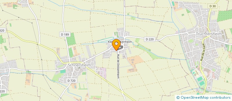 localisation de l'entreprise JWW  SCHNERSHEIM