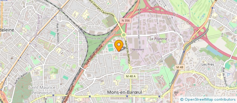 localisation de l'entreprise JX NETTOYAGE à MONS-EN-BARŒUL