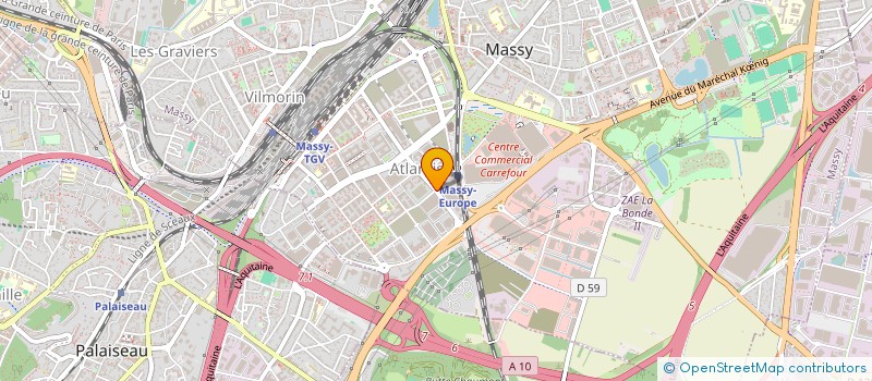localisation de l'entreprise JY CONSULTING à MASSY