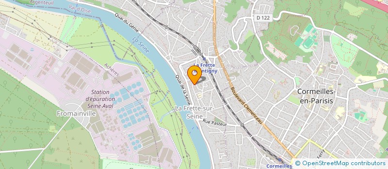 localisation de l'entreprise JY CONSULTING  LA FRETTE-SUR-SEINE