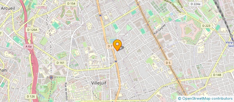 localisation de l'entreprise JY LOISEL CONSEILS  VILLEJUIF