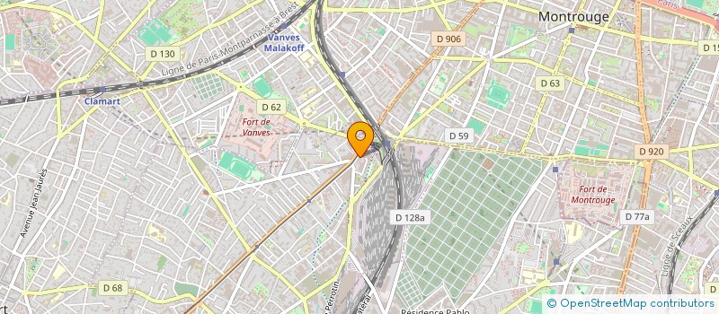 localisation de l'entreprise JY MASSY  CHATILLON